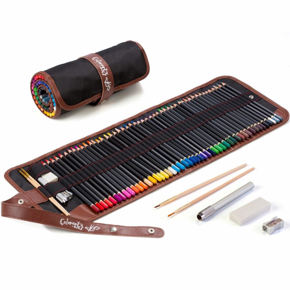 Colorarty 48 professional adult watercolor pencils